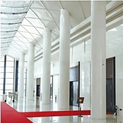 White Nano Crystallized Columns White Nano Crystallized Columns